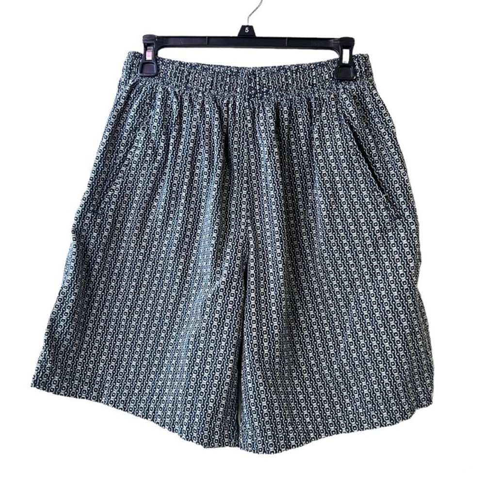 Nike Golf Patterned Navy Blue Golf Shorts Sz L